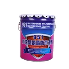 Metal Tin Bucket Customized Logo 20l Metal Tin Pail Lubricant Tin Bucket With Lid Rust-proof Iron Bucket