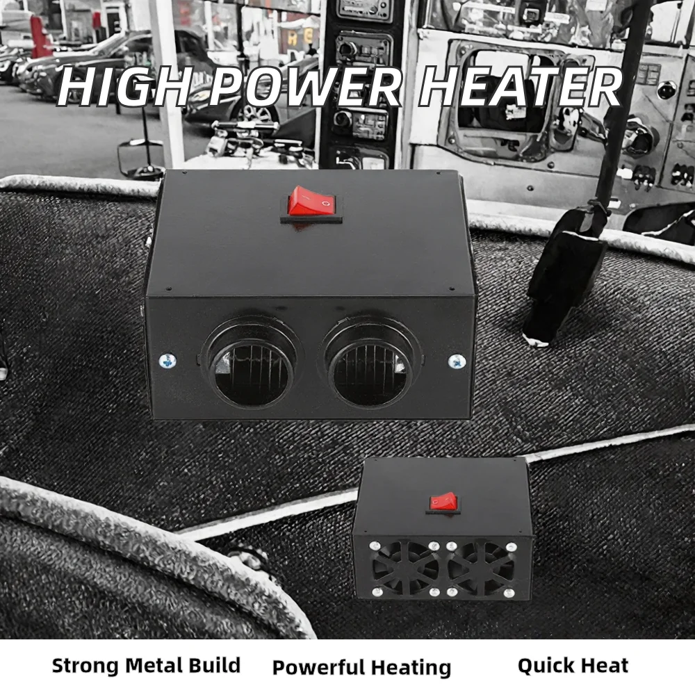 Abs Electric Car Heater, DC12v/24v, 600W - detail 8