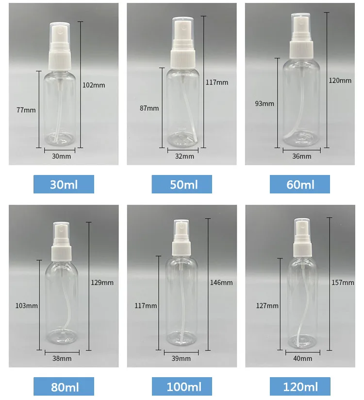 Hot Sale Cheap Price Ml Mist Ml Ml Ml Spray Bottle Pet Plastic