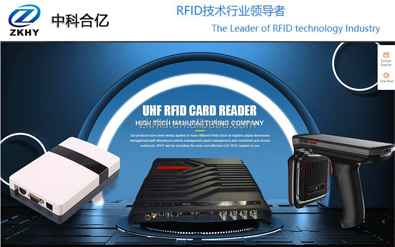 Rs232 Rfid Passive Card Reader Writer 860 960mhz Rfid Desktop Reader