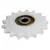 Metric Roller Drive Conveyor Chain Gear Wheel Plastic Stainless Steel Cast Iron Plate Flat Top Finished Bore Idler Sprocket