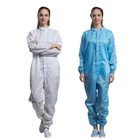 Zippers Garment Zipper Antistatic Waterproof Workshop Uniform Zippers Dustproof Clothes Cleanroom Esd Garment