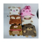 High School 2021 High Quality Custom Fashion Plush Cartoon Animal School Bags Kids Backpack