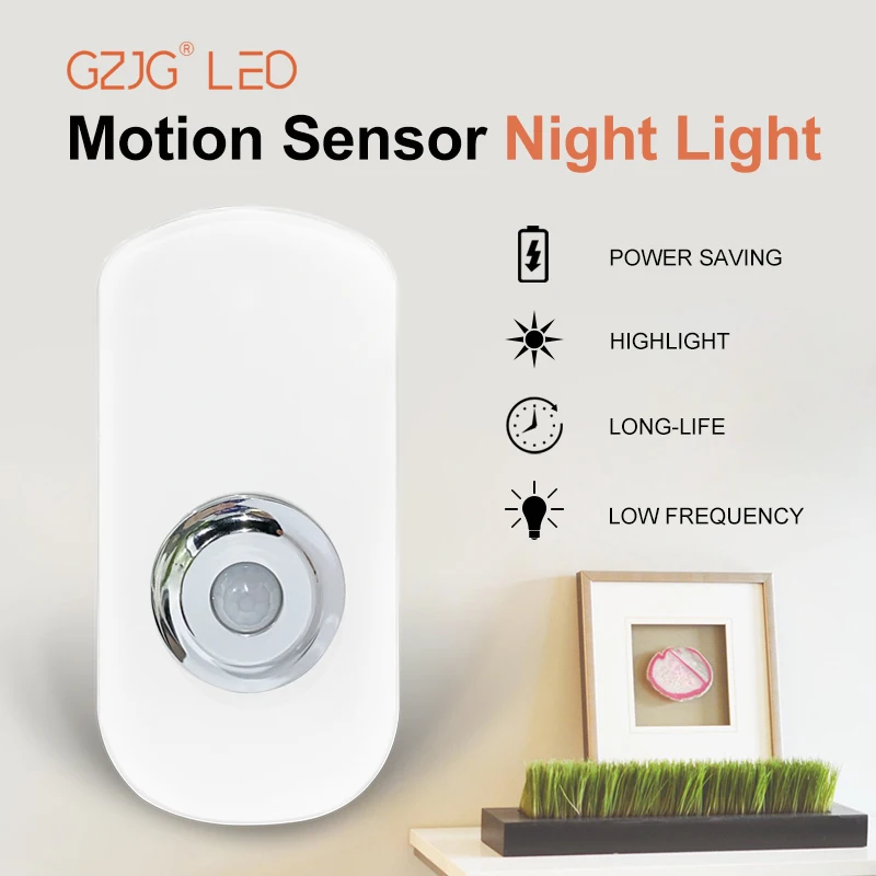 LED Night Light with Rechargeable Torch with Motion Sensor & Low Light Sensor 