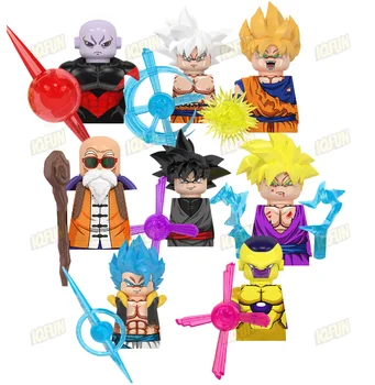 DragonBall Animation Series Of Mini Figures Building Blocks Son Goku Cartoon Image Figures Assembled Toy Ninjago