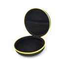 Cd Case Fashion Round Shaped CD Player Storage EVA Case Easy Carry Portable CD Storage Case