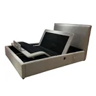 Reasonable Price Vibration Massage Adjustable Metal Bed