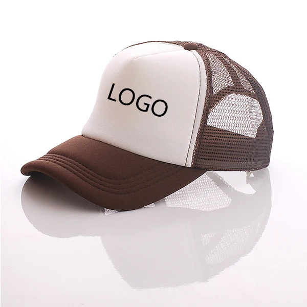 High Quality Wholesale Blank 5 Panel Foam Printed Men Women Sport Mesh Embroidery Custom Logo Trucker Hat