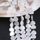 Shell Beads Shell Mother Of Pearl Shell Heart Shape Loose Shell Beads Jewelry