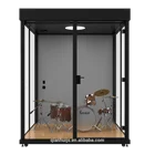 Home SOLIDWORKS Silence Booth Work Meeting Pod Room Design For Home Instrument With Ventilation