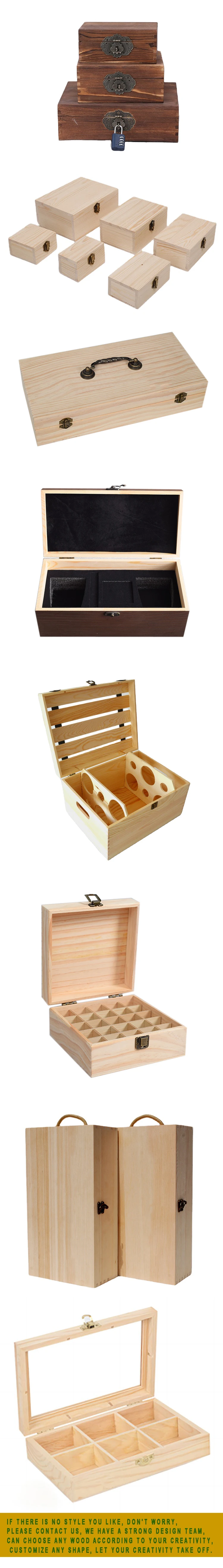 Professional Engagement Wood Ring Display Box