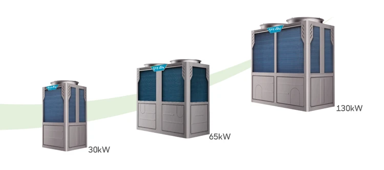 Evi Heat Pump, 30KW, 65KW, 130KW, HVAC - detail 2