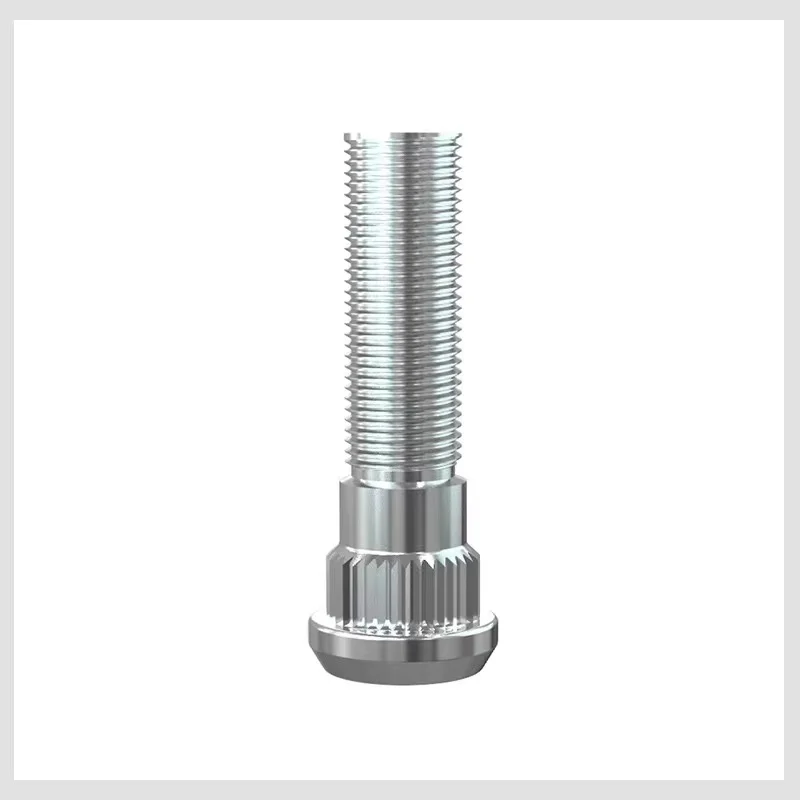 Forged Hub Stud Press-in Splines Wheel Knurl Bolt Used for Automotive factory