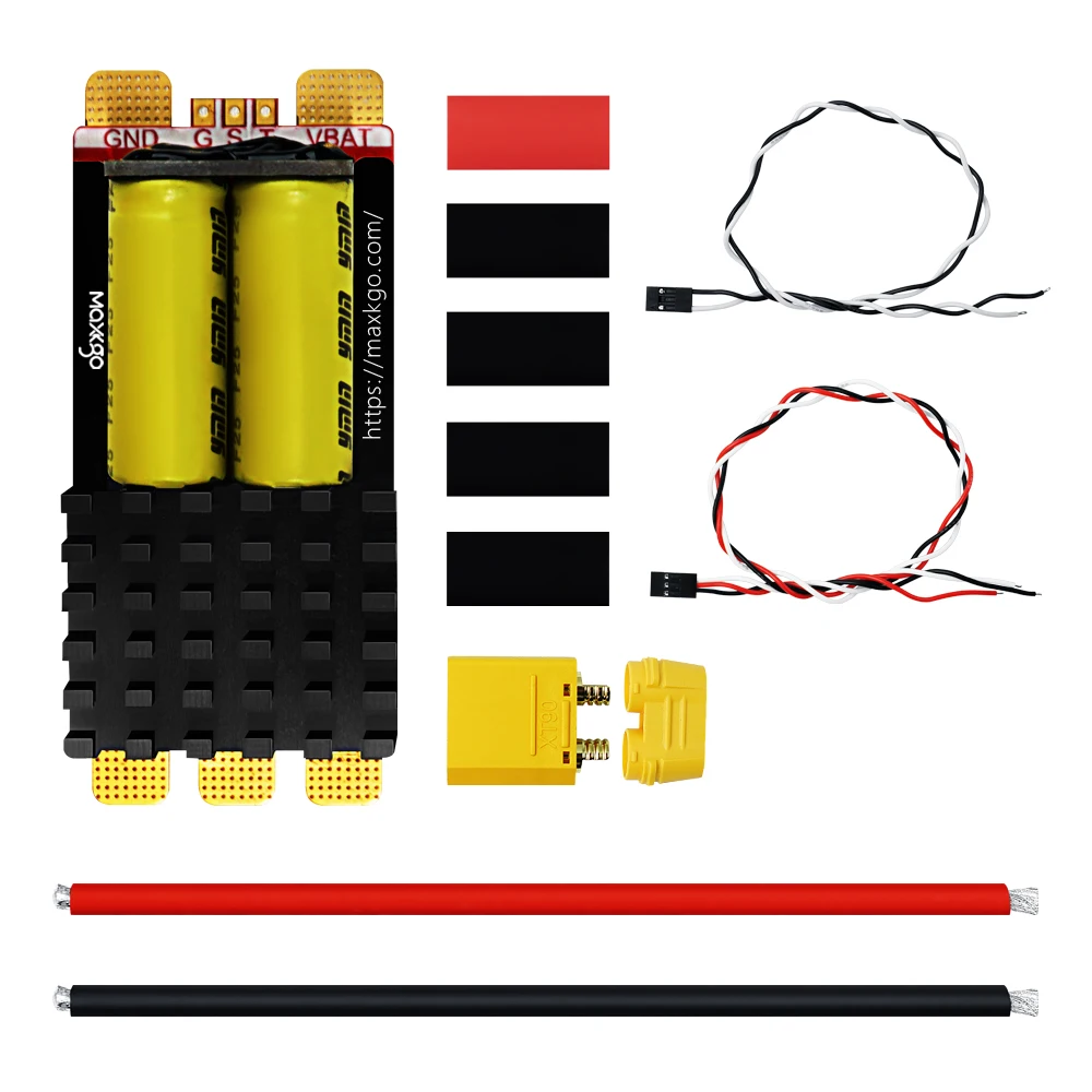 Brushless Speed Controller, MAXKGO, 120A, 5-12S, AM32 - detail 38