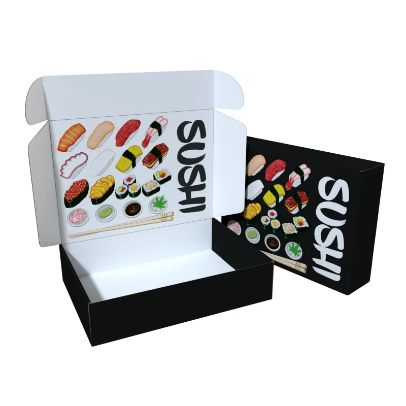 best selling delicious food grade sushi fast food take away paper box-7