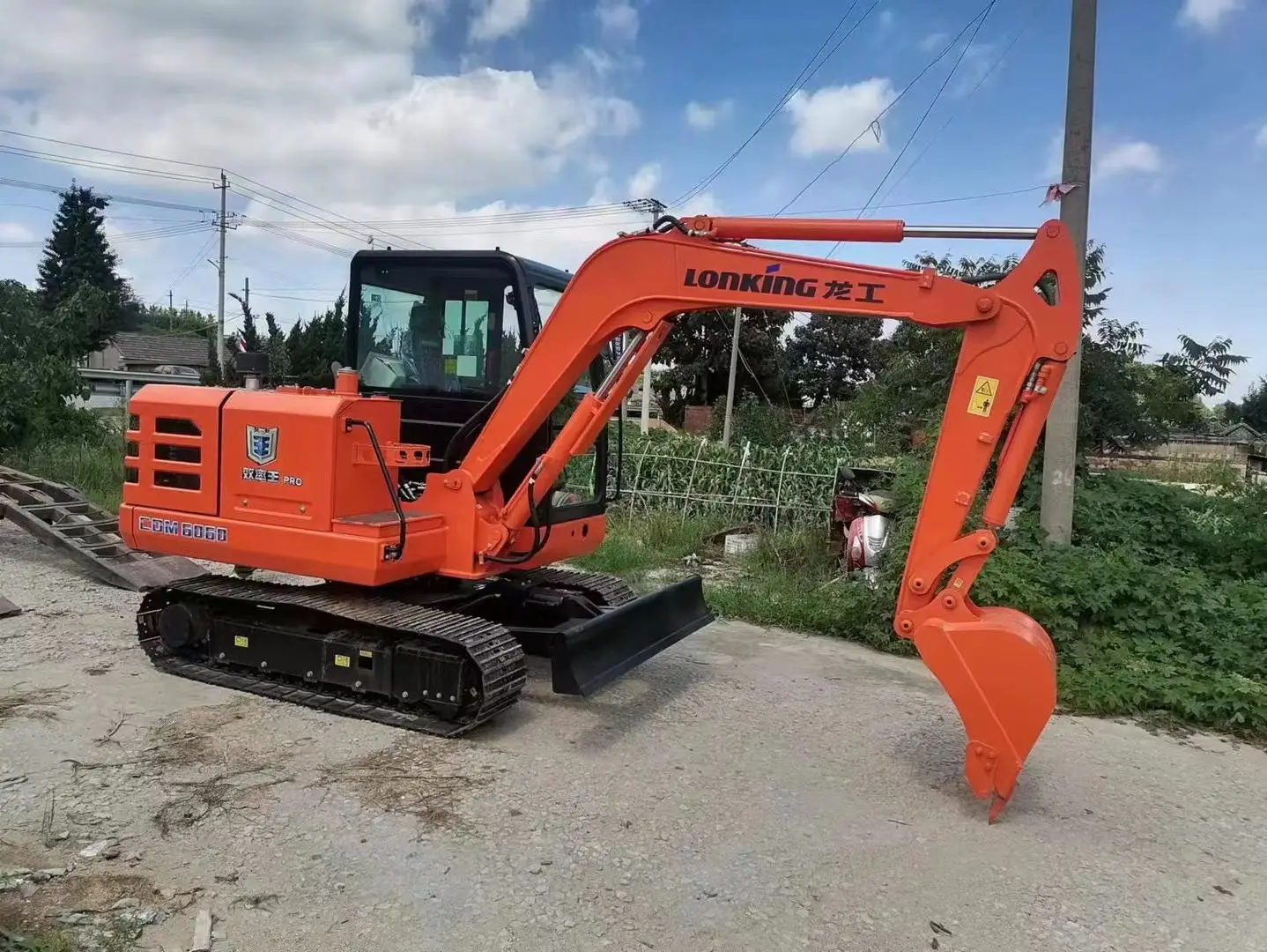 New Lonking Hydraulic Mini Excavator Mini Digger Loader Bagger