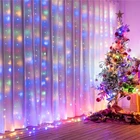 IP65 Waterproof Outdoor Window Smart USB LED Curtain Fairy String Light