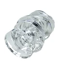 Engraved Crystal Candle Holder Trophy Unique Crystal Glass Vase Award For Executive Gifts