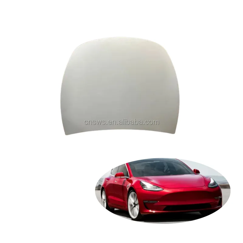 product car body parts aluminum engine hood panel cover front bonnet for tesla model y 1493370 s0 a-35