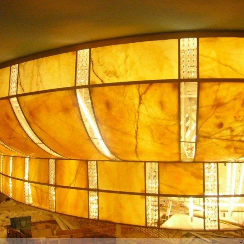 product stone ceiling wall decoration transparent backlit slab stone alabaster onyx marble-0