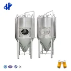 Cooling Water Tank Fermenter 1000l 1000L Cooling Water Jacketed Beer Fermentation Tank 1000L Cooling Tank