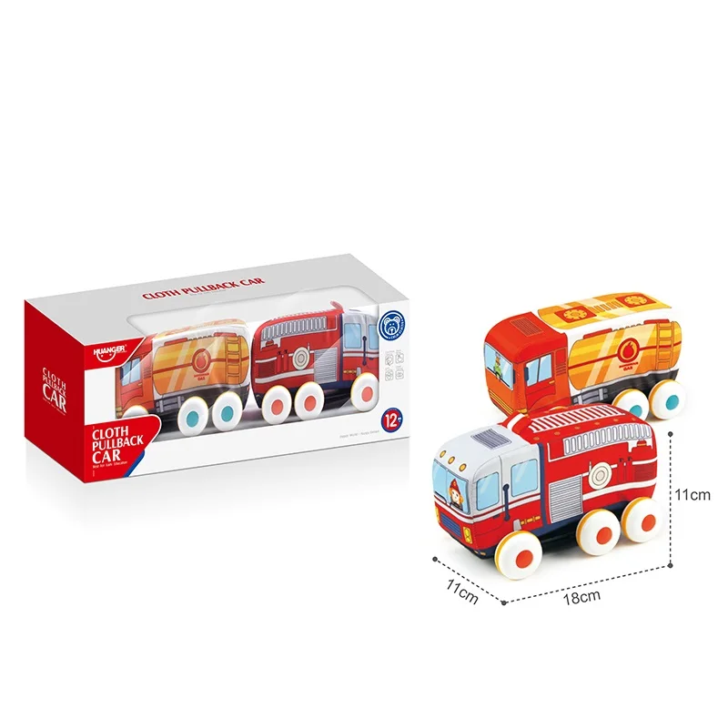 Huanger Cute Cartoon Rescue Vehicle Toys Baby Fire Truck Car Sets Helicopter  Friction Powered Cars Pullback Cloth Car,2asst - Buy Friction Powered  Cars,Friction Fire Truck Car Sets Helicopter,Baby Friction Car Product on