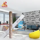 Wallpaper Factory High Quality Brick Design Self Adhesive Wall Paper Vinyl Rolls Decorative Wallpaper For Restaurant