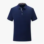 Polo Factory Direct Summer Cotton Polo Shirt Mens Casual Elegant Short Sleeve T-shirt Anti-shrink