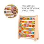 Educational Toy Toy Wooden Toy 2020 Kids Wooden Educational Toy Safety Wooden Alphabet Abacus Rack