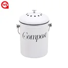 Waste Environmental Quality Organic Waste Bin Kitchen Metal Worm Compost Bin