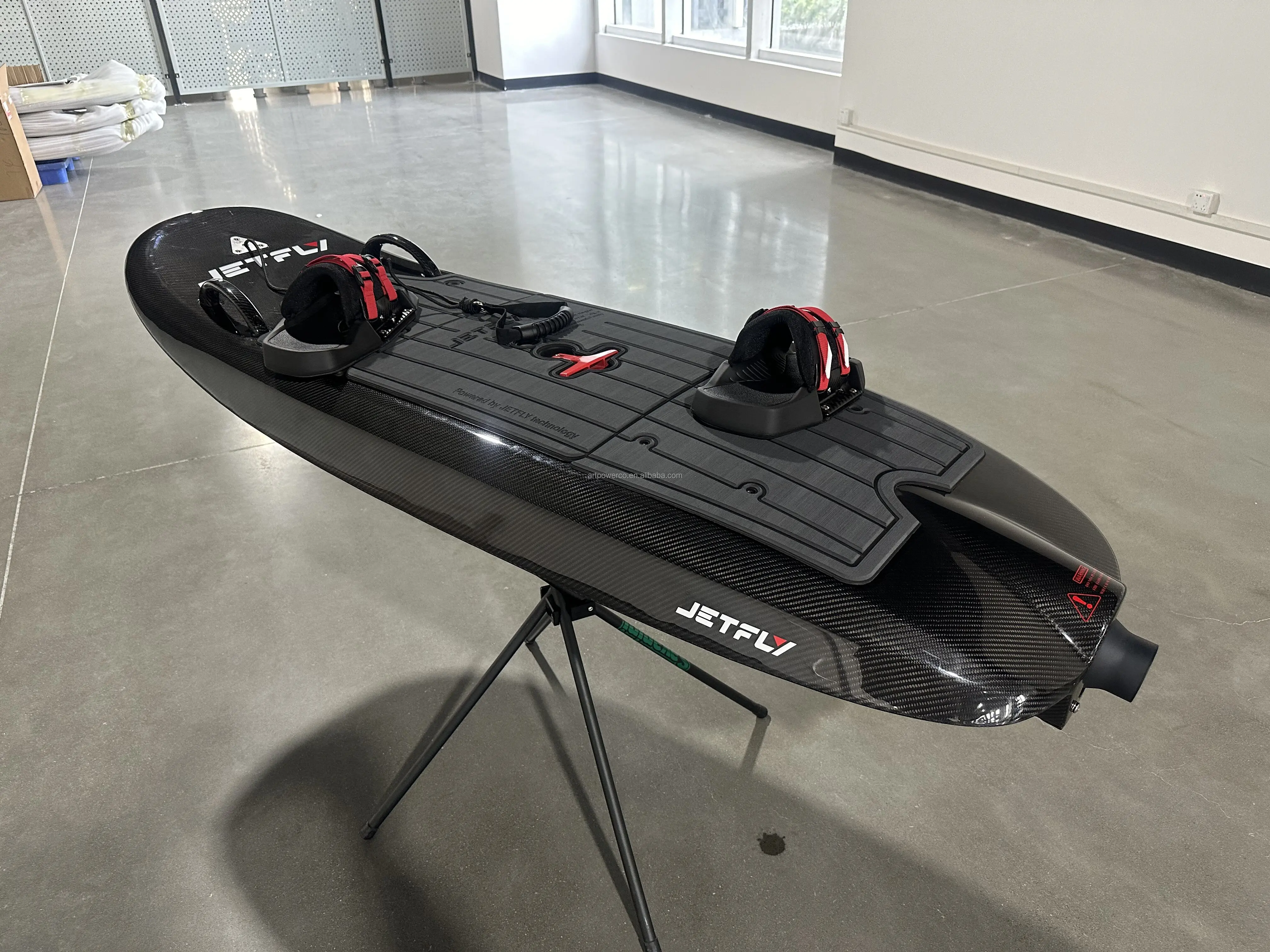 JetFly 01 Beginner Grade Unisex Carbon Fiber Electric Water Surf Board Battery 72v Powered Jet Surfboard Fin Ocean Waters factory
