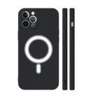 Shell Wireless Charging Magnetic Cell Phone Case Silicone Phone Shell For Iphone X To 13 Pro Max
