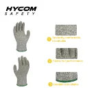 Hppe Cut Resistant Gloves Hppe Cut Resistant Tear Resistant Construction Cut Proof Gloves