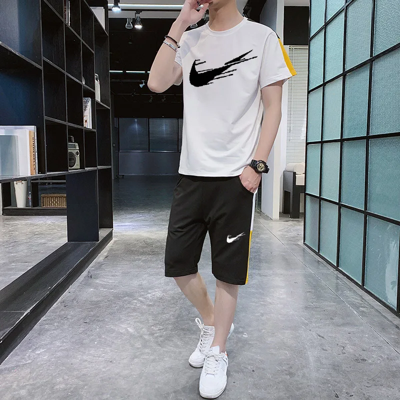 mens twin set shorts and top nike