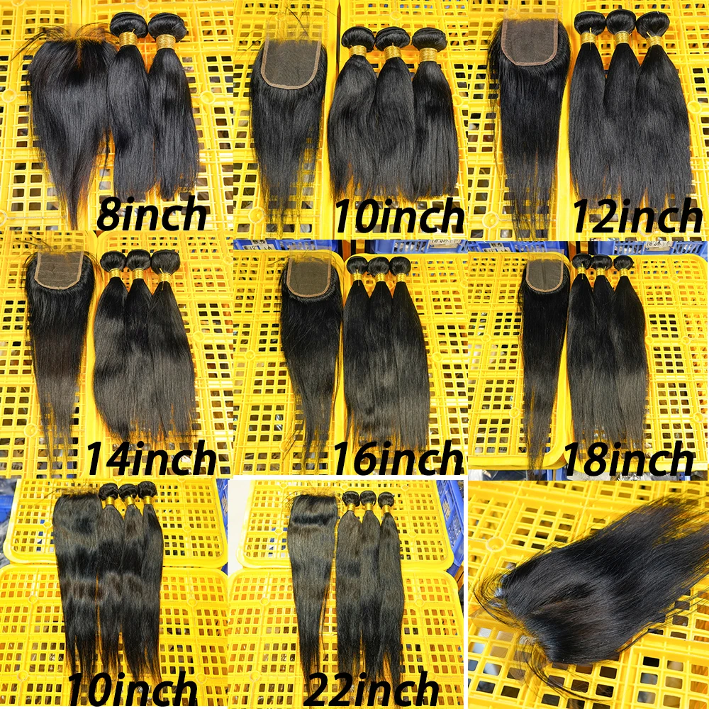 Cheap Wholesales Bundles And HD Closure Set ,4x4 Lace Closure Brazilian Remy Hair ,T Part Lace Closure Cheveux Humain