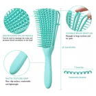Wavy Curly Vent Hair Brush Magic 8 Rows Octopus Spare Ribs Comb Detangling Hair Brush