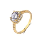 Gold Rings Hot Selling 2021 Latest Design New Model Engagement Gold Wedding Rings
