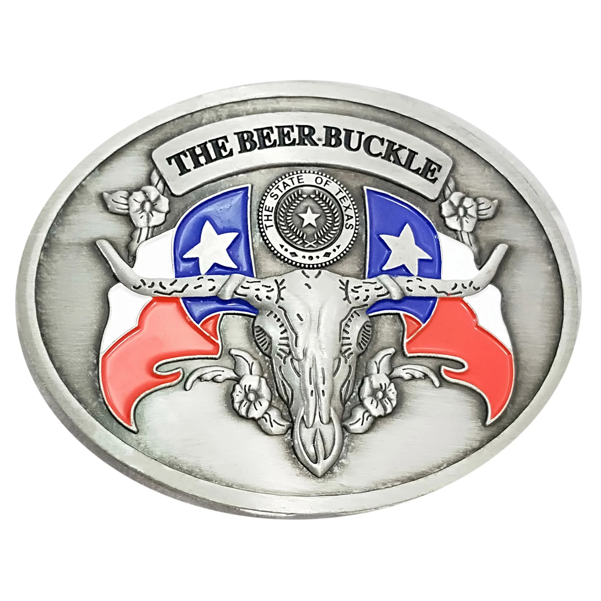 cowboy belt buckle beer holder