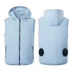 Waistcoat 2021 Amazon Breathable Air-Conditioning Cooling Vest Summer Smart Fast Cooling Waistcoat TC11109