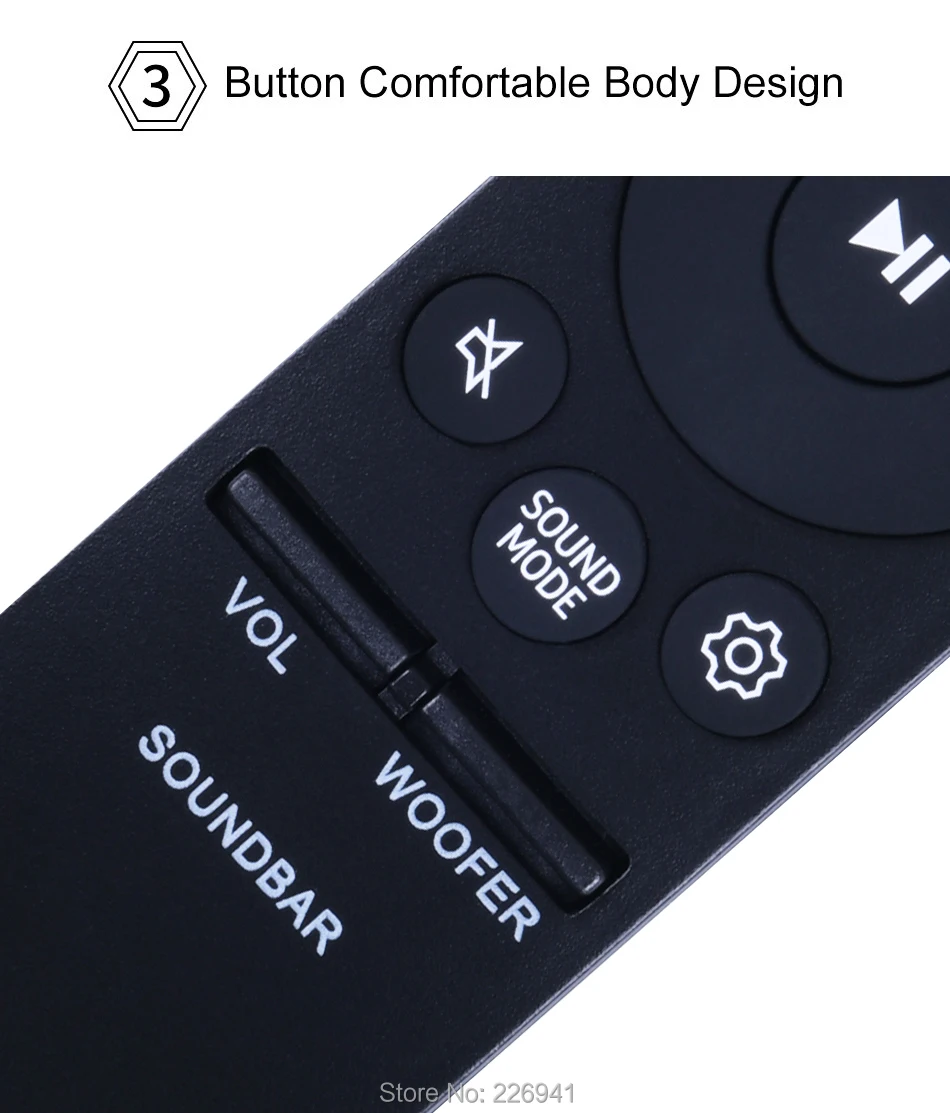 Ah5902767a Remote Control Use For Samsung Sound Bar Hwn450 Hwn550 Hw