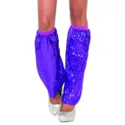Leg Warmers Fashion Sequins Leg Warmers PET Sequins Embroidery Long Leg Warmers Woman Leg Warmers Stage Performance