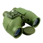 Compass High Power Floating Compass Built-in Binoculars 7X50 Waterproof Military Binoculars