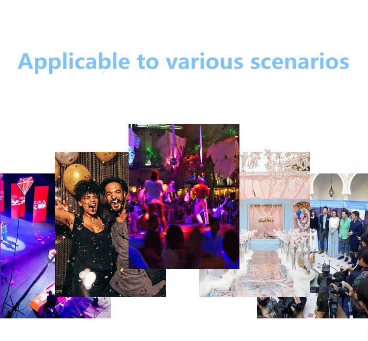 Christmas Stage Snowflake Making Machine Field Remote Control Snow-making Equipment 180 Degree Jet Snow Machine