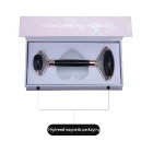 Natural Jade Roller And Gua Sha Woman Natural Jade Colorful Portable Face Body 3D Roller Massage With Gua Sha Sets