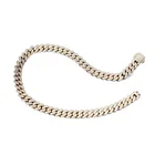 Diamond Necklace Well Designed Jewelry Diamond Necklace Pop Simple Gold Double Row Diamond Necklace
