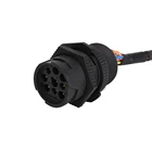 High High Quality 9 Pin J1939 Obd2 Obd Eld Cable