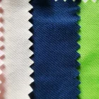 Fabric Cotton Plain Fabric Custom Colorful 100% Cotton Soft Organic Breathable Plain Dyed Twill Fabric