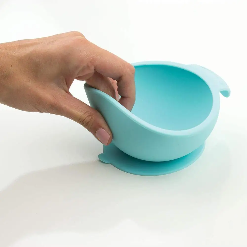 USSE Premium Quality microwave safe BPA Free Toddler silicone Food Feeding baby bowl