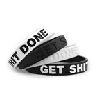 Custom Rubber Wristband Custom Cheap Promotional Rubber Silicone Round Wristband Bracelet Debossed Wristband