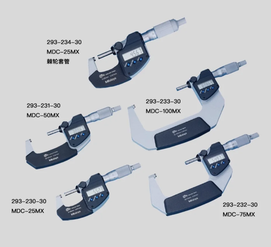 Mitutoyo Micrometer Japanese Famous Brand For Submicron Unit